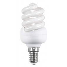 Лампа энергосберегающая спираль КЭЛ-FS Е14 15Вт 4200К Т2 ИЭК