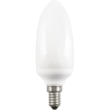 Лампа энергосберегающая свеча КЭЛ-C Е27 11Вт 2700К (ИЭК)