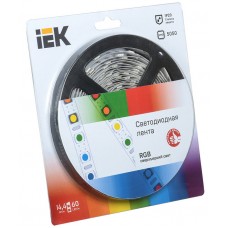 Лента LED 5м блистер LSR-5050RGB60-14,4-IP20-12V IEK