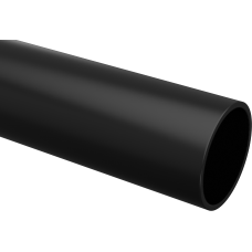 Труба гладкая жесткая ПВХ D=20мм черная 3м (93м/компл) IEK