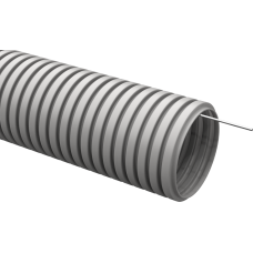 ELASTA Труба гофрированная тяжелая ПВХ d=25 с зондом (50м) IEK