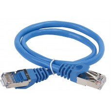 ITK Коммутационный шнур (патч-корд), кат.5Е FTP, 2м, синий