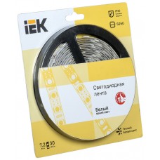 Лента LED 5м блистер LSR-5050WW30-7,2-IP20-12V IEK