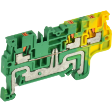 Колодка клеммная CP-MC-PEN заземляющая 3 вывода 1,5мм2 желто-зеленая IEK