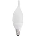 Лампа светодиодная CB37 свеча на ветру 5 Вт 400 Лм 220 В 3000 К E14 IE