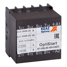Мини-контактор OptiStart K1-09L00-40=24DC-VS