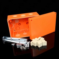 Коробка огнестойкая Е90, 176х126х87, IP66, для инф. кабелей с керамическими клеммниками 14x0,5-4 мм2 KSK 175 (DPO)