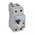 Автоматический выключатель дифференциального тока DX3 6000 - 10 кА - тип характеристики С - 1П+Н - 2