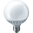 Лампа светодиодная (LED) «шар» d95мм E27 230° 12Вт 176-264В матовая тепло-белая 2700К Navigator