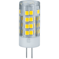 Лампа светодиодная (LED) d16мм G4 360° 5Вт 220-240В прозрачная нейтральная холодно-белая 4000К Navigator