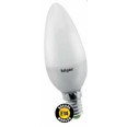 Лампа светодиодная (LED) «свеча» d35мм E14 270° 3Вт матовая тепло-белая 2700К Navigator