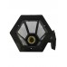 Светильник садово-парковый НБУ 06-60-001 шестигранник, настенный, пластик, черный TDM