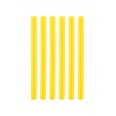 Клеевые стержни универсальные желтые, 7 мм x 100 мм, 6 шт, `Алмаз` TDM