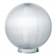 UFP-P250В CLEAR Рассеиватель призматический (с насечками) в форме шара для садово-парковых светильни