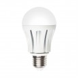 LED-A60-9W/WW/E27/FR ALM01WH Лампа светодиодная. Форма `A`, матовая колба. Материал корпуса алюминий