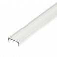 UFE-R01 CLEAR 200 POLYBAG Прозрачный рассеиватель для алюминиевого профиля, пластик. Длина 200 см. ТМ Uniel.