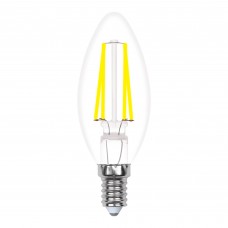 LED-C35-5W/WW/E14/CL/MB GLM10TR Лампа светодиодная. Форма «свеча», прозрачная. Серия Multibright. Теплый белый свет (3000K). 100-50-10. Картон. ТМ Uniel.