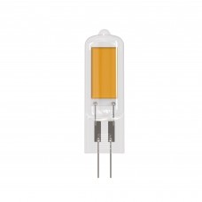 LED-JC-220/4W/3000K/G4/CL GLZ08TR Лампа светодиодная, прозрачная. Теплый белый свет (3000К). Картон. ТМ Uniel.
