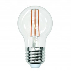 LED-G45-13W/4000K/E27/CL PLS02WH Лампа светодиодная. Форма `шар`, прозрачная. Серия Sky. Белый свет (4000К). Картон. ТМ Uniel.