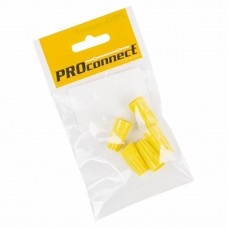 Соединительный изолирующий зажим PROconnect `СИЗ-4`, 1,5-9,5 мм2, желтый, 5 шт.