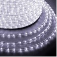 Дюралайт LED, свечение с динамикой (3W) - белый Эконом 24 LED/м , бухта 100м