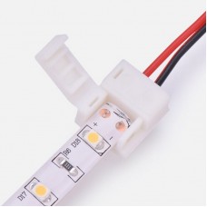 Коннектор питания (1 разъем) для одноцветных светодиодных лент с влагозащитой шириной 8 мм NEON-NIGHT