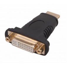 Переходник штекер HDMI - гнездо DVI-I REXANT