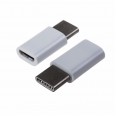 Переходник штекер USB 3.1 type C - гнездо micro USB