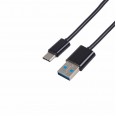 Шнур USB 3.1 Type-C (male)-USB 2.0 (male) 2 м черный