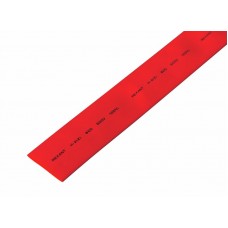 Термоусадочная трубка REXANT 25,0/12,5 мм, красная, упаковка 10 шт. по 1 м