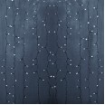 Гирлянда `Светодиодный Дождь` 2х9м, постоянное свечение, прозрачный провод, 230 В, диоды БЕЛЫЕ, 2200