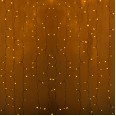 Гирлянда `Светодиодный Дождь` 2х1,5м, постоянное свечение,прозрачный провод, 230 В, диоды ЖЁЛТЫЕ, 36