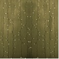 Гирлянда `Светодиодный Дождь` 2х1,5м, постоянное свечение, прозрачный провод, 230 В, диоды ТЕПЛЫЙ БЕ