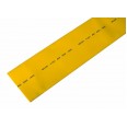 Термоусадочная трубка REXANT 50,0/25,0 мм, желтая, упаковка 10 шт. по 1 м