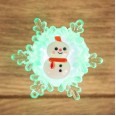 `Снеговик на снежинке` RGB 5,5*5,5 см