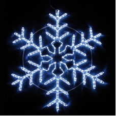 Фигура световая `Снежинка` цвет белый, размер 95*95 см, мерцающая NEON-NIGHT