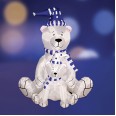 3D фигура надувная `Медведица с медвежонком`, размер 180 см, внутренняя подсветка 2 LED, компрессор 