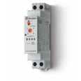 Модульный электронный лестничный таймер 1-функциональный 1NO 16A 3- или 4-проводная схема питание 230В АC ширина 17.5мм степень защиты IP20