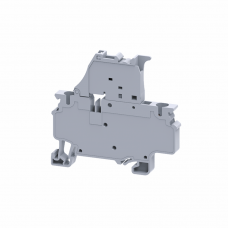 Клемма пружинная для предохранителя OptiClip CXF-4-HESI-(5x20)-10А-(0,2-4)-серый