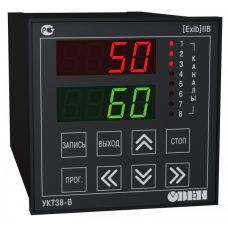 Устройство контроля температуры восьмиканальное с аварийной сигнализацией УКТ38-В.01