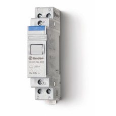 Модульный контактор 2NC 20А контакты AgSnO2 катушка 240В АС ширина 17.5мм степень защиты IP20 опции: нет упаковка 1шт.