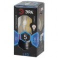 F-LED P45-5W-840-E27 Лампы СВЕТОДИОДНЫЕ F-LED ЭРА (филамент, шар, 5Вт, нейтр, E27),