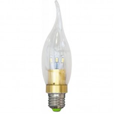 Лампа светодиодная 6LED(3.5W) 220V E27 4000K золото LB-71