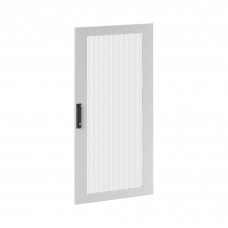Дверь перфорированная одностворчатая для IT-CQE 1400 x 600 RAL7035