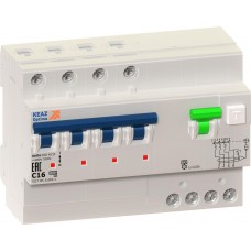 Авт. выкл. дифференциального тока OptiDin VD63-43B25-A-УХЛ4 (4P, B25, 100mA)