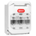 Выключатель-разъединитель УВРЭ v2 250А с дополнительным контактом (NO+NC) откидного типа под предохранители ППН (габ,1) EKF